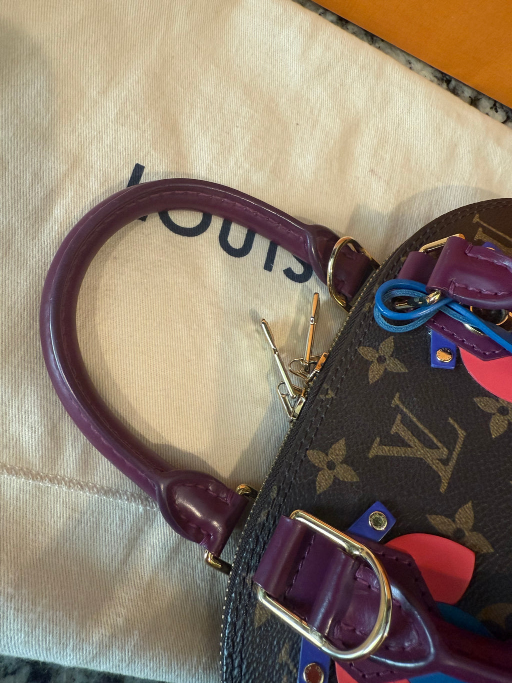Louis Vuitton Alma BB Totem