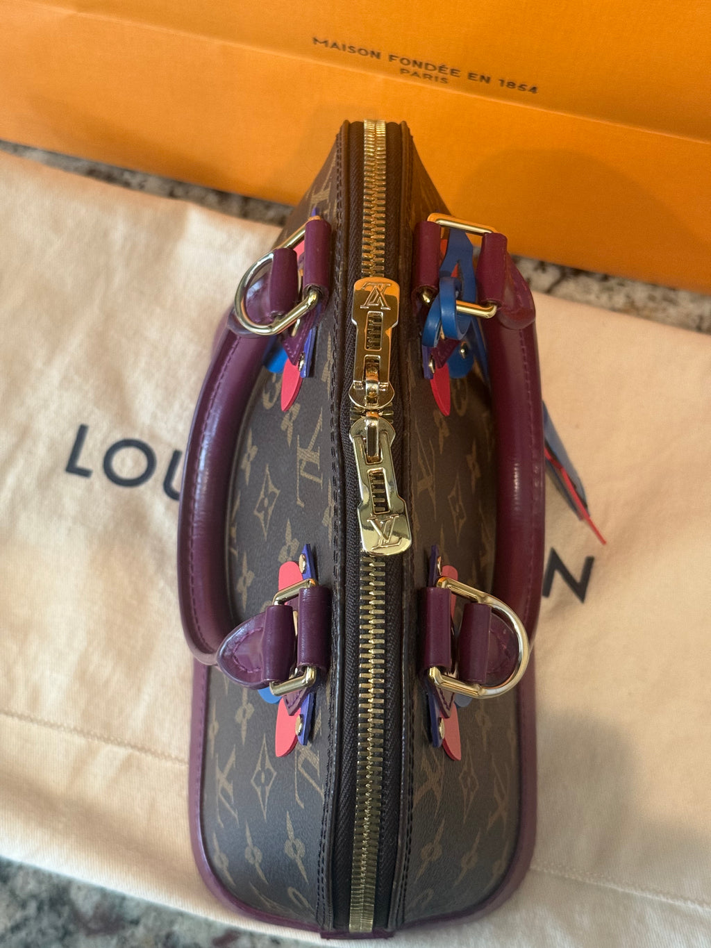 Louis Vuitton Alma BB Totem